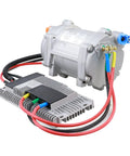 Universal Electric Ac Compressor 20CC Per Rev For 12V Auto Cooling Systems R134a Compatible Unit with wiring and controller.