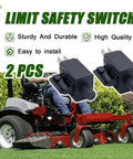 Two Pack Drop In Replacement Limit Safety Switch For Exmark Toro World Lawn Hustler 110-6765 593041 601087