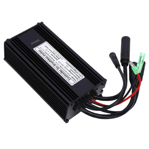Electric Bike Motor Controller 36V 48V 52V Compatible 500W 750W Sine Wave Brushless Controller With Waterproof Connector