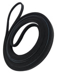 87 Inch 4 Rib Dryer Belt Replacement One Quarter Inch Wide For Wide Range Of Front Load Dryers Includes WE12X82 WE12X10014 AP4379804 WE12X42 WE12X82P, black belt