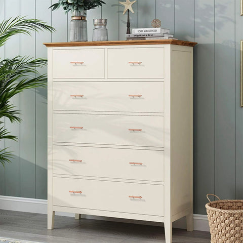 White dresser with 3 Inch Cabinet Handles Solid Stainless Steel Drawer Pulls Brushed Rose Gold Finish