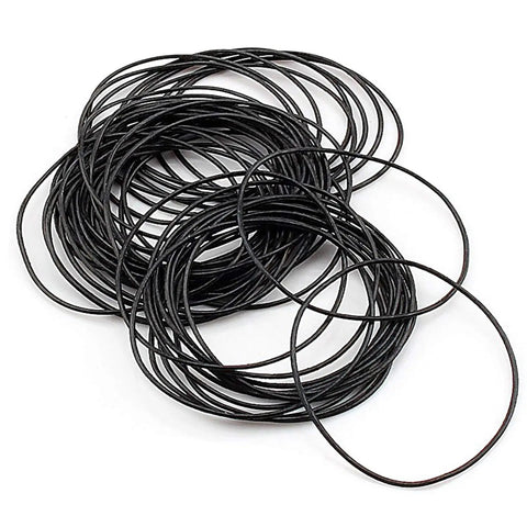 Watch Gasket Kit 950 Pieces With 19 Sizes From 12 To 30 mm For Easy Diy Watch Repairs, Durable black rubber seals shown