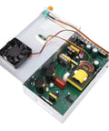 Open view of 48V Variable DC Power Supply 0-48V 10A 480W AC To DC Converter showing internal components and fan