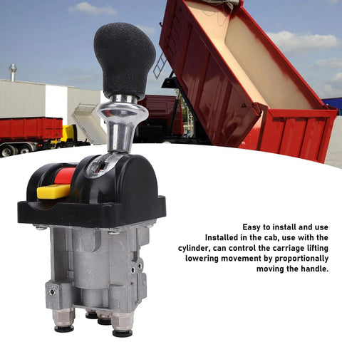 Proportional Dump Truck Control Valve With Four Holes And Four Working Positions For Easy Cab Operation PTO Switch And Slow Down