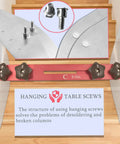 Pro Grade Stair Tread Template Tool Gauge With Adjustable Range 11.4 In To 60.7 In, Stainless Steel Scale Plate And Aluminum Alloy Body