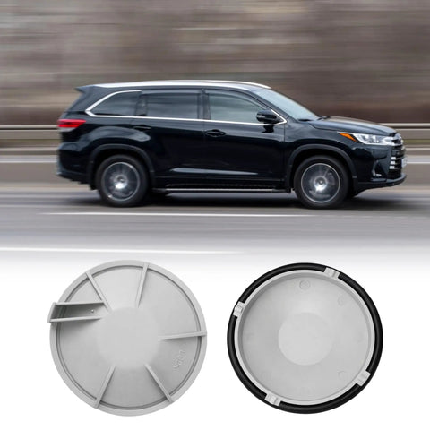 Toyota Highlander Front Headlight Dust Cover Replacement Gray Bulb Extension Cap For 2018 2019 2020 2021 HID Xenon Lamps Waterproof Plug Easy Install Direct Fit Y1028Y next to black Highlander