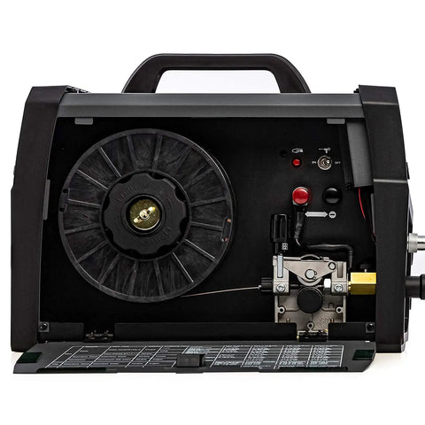 Interior view of All In One 200 Amp MIG MAG Lift TIG Stick Arc Welder For Home Shop DIY Projects Aluminum And Steel With Spool Gun SPG15250