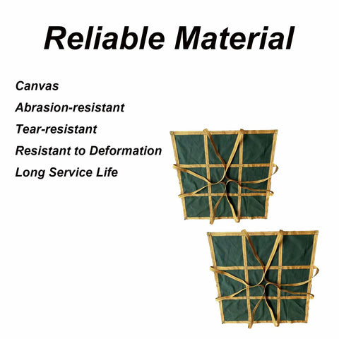 Heavy Duty Canvas Beefed Up Cargo Lift Pad Net For Construction And Warehouse Transport, abrasion-resistant canvas material
