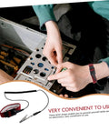 15 Piece ESD Wrist Straps Set With Adjustable Grounding Wires For Electronics Repair And Factory Work Keeps You Grounded And Static Free Reusable Anti Static Bracelet Kit Built To Last, red strap on PC repair