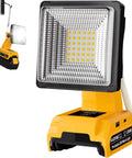 Go To Cordless 1500 Lumen LED Work Light With 20V Max And 60V Flex Battery Compatibility, front view