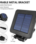 Solar Panel 6V For Deer Feeder With Adjustable Mounting Bracket And Alligator Clips, Efficient Dope Charger