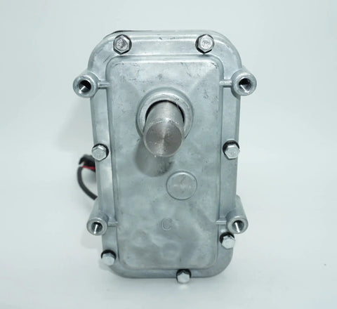 RV Slide Out Motor Long Drive Shaft Replacement For Power Gear Slide Out Motor MX2 382134 1010001874 metal casing view