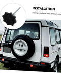 Spare Tire Hold Down Bolt For Most Cars Universal Fitment No Fuss Easy Installation Mounting Part Durable Metal And Plastic