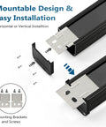 Mounting design for Beefy 16 Outlet Metal Power Strip With 10ft Cord Wall Mountable Garage Shop Power Strip With Switch.