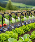 Thirty Piece One Quarter Inch Quick Connect Brass Misting Nozzles Set For Drip Irrigation Sprayer watering garden vegetables