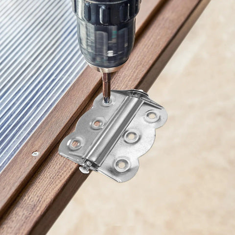 Installing Heavy Duty Self Closing Door Hinges 2.7 Inch Stainless Steel Set of 3 for Garage or Home Use Quiet Soft Close Action