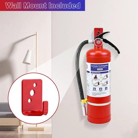 Heavy Duty Two Pack Five Pound Abc Dry Chemical Fire Extinguisher Built Tough For Home Office Truck Boat And Trailer Multi Class Safety Gear Ready When You Need It Most