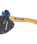 Hand Camp Axe With Hickory Handle And Sheath, USA Made, Lightweight Yet Durable, Rust Resistant Head, Easy To Carry For Camping And Survival