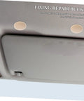 Beige Car Roof Headliner Repair Kit With Snap Rivet Pins And Retainers, Durable Quick Fix For Interior Ceiling, DIY Friendly No Tools Needed, Easy Headliner Reattachment For All Vehicles installed on car ceiling