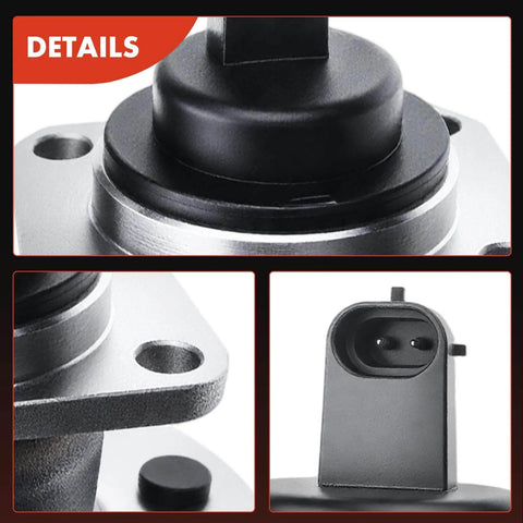 Close-up details of Rear Wheel Hub Bearing Assembly with ABS, 5-Lug for Buick Cadillac Chevrolet Pontiac 1991-2011 models