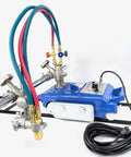 CG 30 Straight Line 12ft Track Torch Kit For Metal Cutting And Beveling, 120V motorized system, torch and controls visible