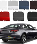 Rear Bumper Tow Hook Cover for Mazda 6 Atenza 2013 2014 2015 2016 2017 Right Passenger Side Gray Easy DIY Install Tow Eye Cap Trailer Hitch Cover GJR9 50 EL1 51 shown with vehicle and color options.