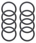 Plunger Rubber O Ring For 3 Tier Sink Drain And Twist Waste Drain Valve No Fuss Eight Pack Compatible With T S Brass 010389-45