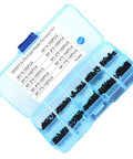 1000Pcs Small Cross Head Self Tapping Screws Assortment Kit M1 M1.2 M1.4 M1.7 Handy Fix It Kit For Watches Glasses And Electronics In A Portable Plastic Case Stainless Steel.