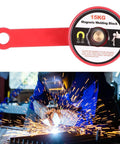 Heavy Duty 2 Inch Magnetic Welder Locator And Grounder Electrode Holder With Shock Resistant Plastic Shell for easy access.