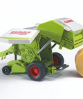 Claas Rollant 250 Round Baler Toy For Kids Realistic Farm Equipment Playset Made From ABS Plastic with single bale