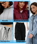 Ten Pack Paracord Cord Locks For Drawstrings Plastic Cord Lock Toggle Spring Stopper Clasp Easy Install Elastic Shoelace Tie Locks For Sweatpants Hoodies Shoes And Bungee Gear Ends Replacement Fits Up To 4.5 mm Rope on hoodie, jacket and sweatpants drawstrings