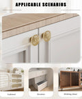 Gorgeous Champagne Gold Crystal Floral Cabinet Knobs One And Three Eighths Inch Drawer Pulls 2 Pack on white cabinet