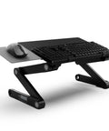 WorkEZ Adjustable Keyboard Stand For Desk Ergonomic Keyboard And Mouse Riser with Tilt and Height Control holding keyboard and mouse