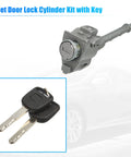 Front Door Lock Cylinder Kit With 2 Keys For Honda Accord 2013 To 2017 Replacement OE 72185-T2A-A01