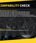Power Steering Pump Replacement For Mercedes-Benz ML320 ML350 ML430 ML500 ML55 1998-2005 Beefed-Up Compatibility Check Chart