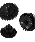 Steel Tactical Gear Set for Airsoft Gearbox With Ratios 12 to 1, 13 to 1, 16 to 1 and 18 to 1 for V2 V3 AEG M4 and AK Builds