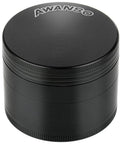 2 Inch Spice Grinder For Kitchen Spices Screen Free 3 Piece 4 Part Zinc Alloy Black Portable Grinder With Sharp Teeth