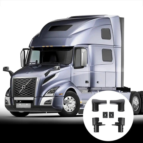 Volvo VN VNL truck with Fuel Tank Fairing Handle Repair Kit For Volvo VN VNL Trucks 2004 2017 Easy Install 30 Piece Rebuild Kit