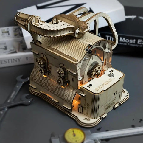 Hands On 3D Wooden Puzzle Engine Kit With 230 Piece Rotary Engine Build For Adults And Enthusiasts, Dope Functional Mechanical Model With Dynamic Motion, Educational STEM Project For Curious Hobbyists, wooden rotary engine model