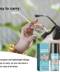 Easy On The Go Eyeglass Scratch Repair Kit With Cleaning Solution And Lens Polish, No Fuss Quick Scratch Removal For Glasses