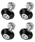 4 Pack M6 Aluminum License Plate Bolts Kit For Motorcycle Car Truck Anti Theft Fasteners Decorative Mounting Screws