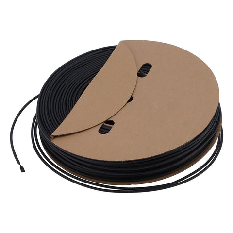 Get Your Wires Safe With This Oumefar Heat Shrink Tube Kit Made From Durable Polyolefin Single Wall Shrinkable Sleeves For Maximum Wire Protection And Electrical Safety In Any Project You Might Be Fixing Right Now. Black polyolefin heat shrink tube on spool for wire insulation