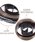 2pcs Heavy Duty Steel Drill Coil Springs Built For Durability And Elasticity Perfect Replacement For Milling Machines And Drilling Equipment Easy Installation, detailed view of spring design.