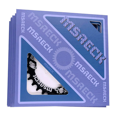 Round Oval 104 BCD Chainring 32T 34T 36T 38T 40T 42T 44T 46T 48T 50T 52T Narrow Wide Teeth 4mm thick packaging