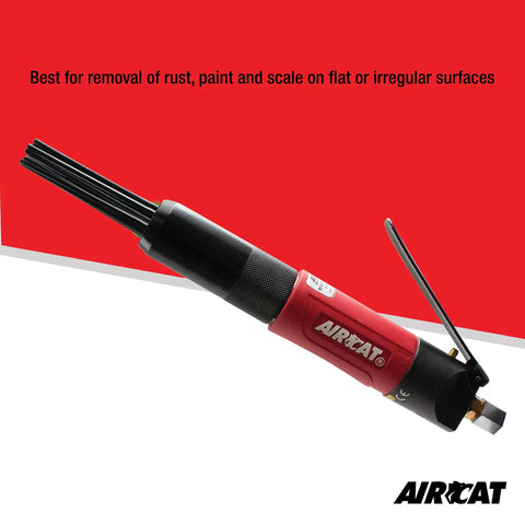 6390 Compact Needle Scaler with Four Thousand Eight Hundred BPM and One and a Quarter Inch Stroke, ultra lightweight