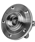 Front Wheel Bearing And Hub Assembly For Audi A3 Q3 TT Quattro Beetle Eos CC Tiguan And Passat With ABS 5 Lug Replacement in metal finish