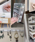 Crystal Acrylic Drawer Knobs 25 Piece Set Self Adhesive Stick On Pull Handles For Dressers Cabinets Wardrobes Bathrooms And More Drill Free Easy Install Glitter Sparkle Finish on drawers and cabinets