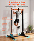 Beast Mode Ready Heavy Duty Free Standing Pull Up Bar Station with H Frame in use, showing stability and structure.