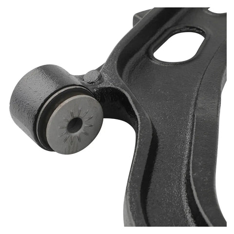 Close-up of Front Lower Control Arm Kit for Ford Taurus 2013 2018 Driver and Passenger Side with bushings.