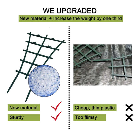 Mini Plant Trellis Garden Trellis For Climbing Plants Outdoor PP Plastic Superimposed Potted Plant Support enhancement details